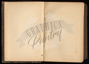 Antique Papers - Aged Book Pages - 03