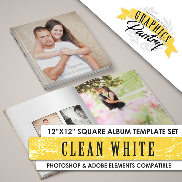 Enchanted - Clean White - 12x24 - Album Spreads