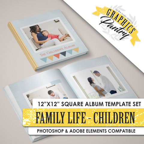 Family Life - Children - 12x24 - Album Spreads