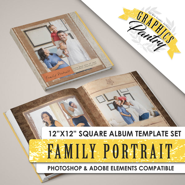 Family Portrait - 12x24 - Album Spreads