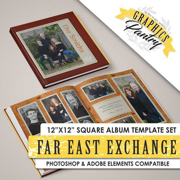 Culture Chic - Far East Exchange - 12x24 - Album Spreads