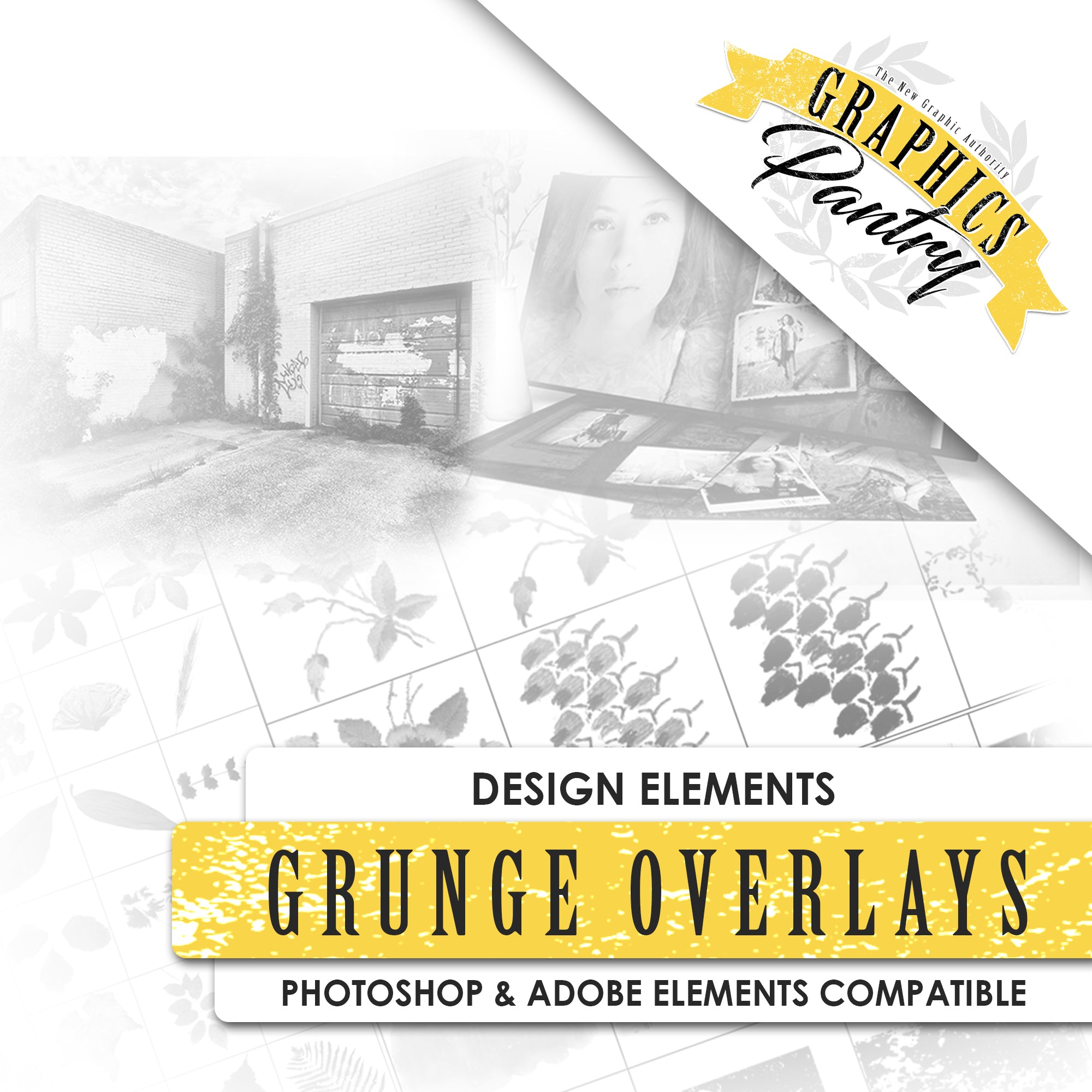 Grunge Overlays - Bundle