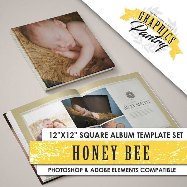 Honey Bee - 12x24 - Album Spreads